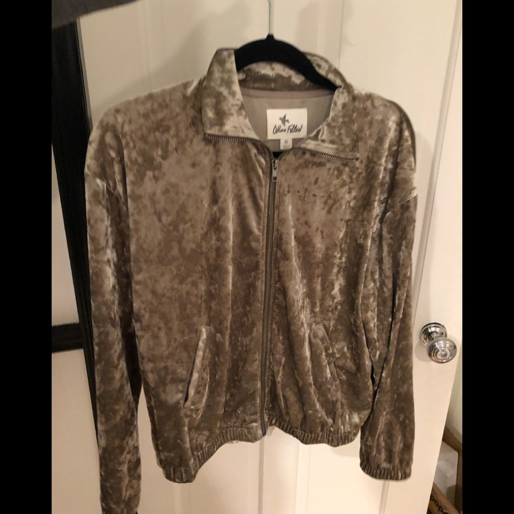 Valor zip up bomber jacket